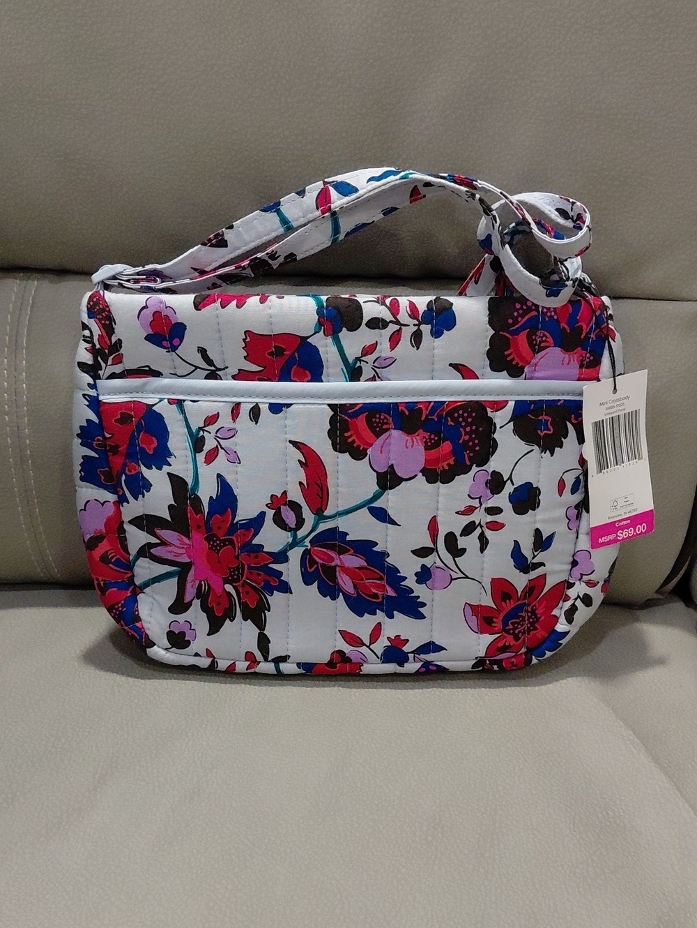 VERA BRADLEY Quilted Floral Crossbody